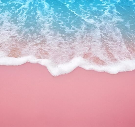 pink beach