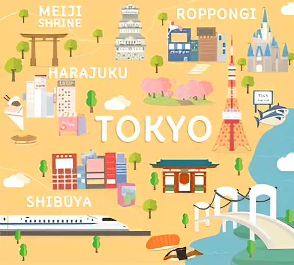 tokyo map
